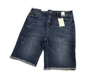 Judy Blue Dark Blue High Waist Bermuda Size XL