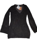 Shade & Shore Black Swim cover up Women’s XS